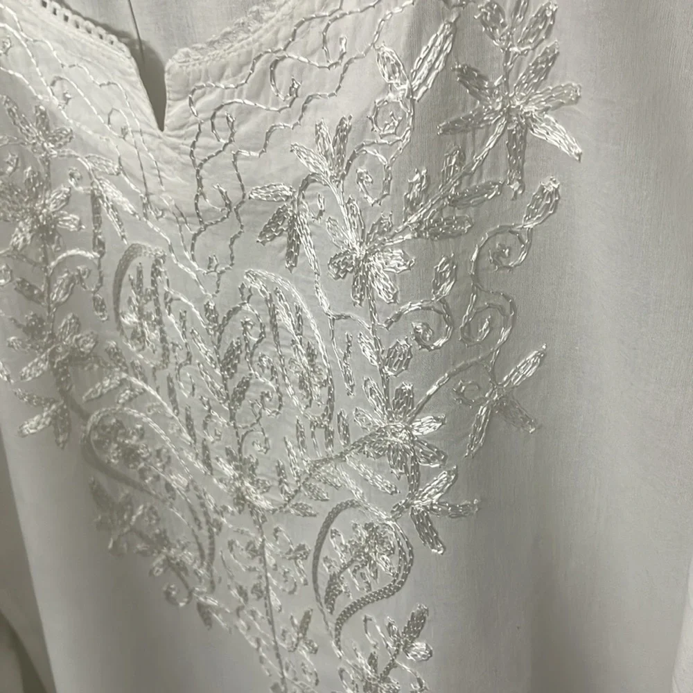 Lucknowi kurta | 100% cotton - Picture 8 of 10